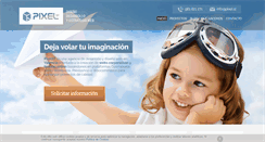 Desktop Screenshot of pixelst.es