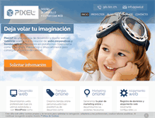 Tablet Screenshot of pixelst.es